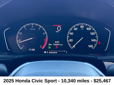 2025 Honda Civic Sport