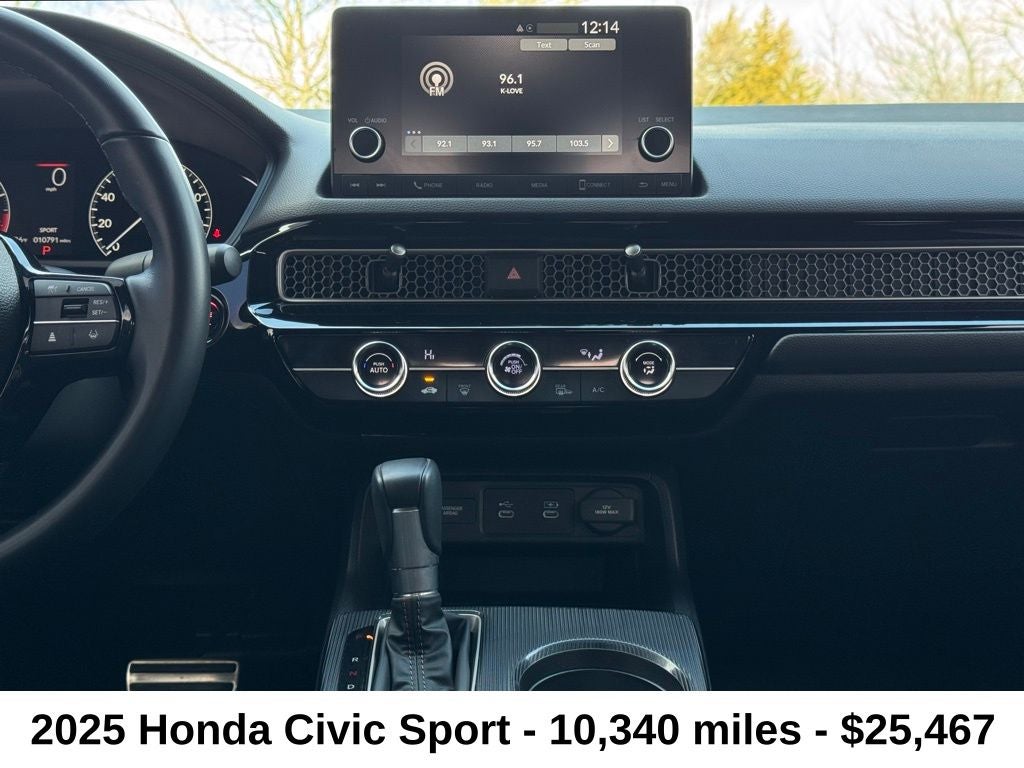2025 Honda Civic Sport