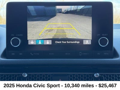 2025 Honda Civic Sport