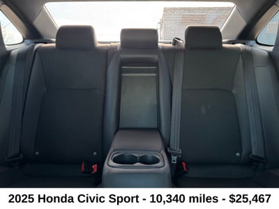 2025 Honda Civic Sport