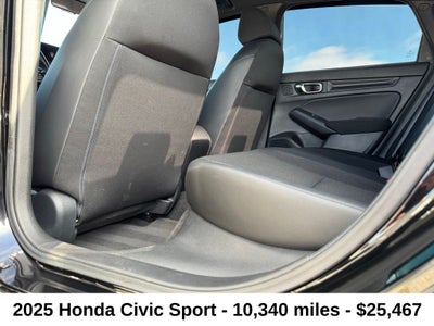 2025 Honda Civic Sport