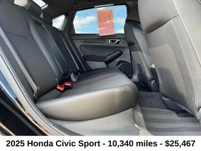 2025 Honda Civic Sport