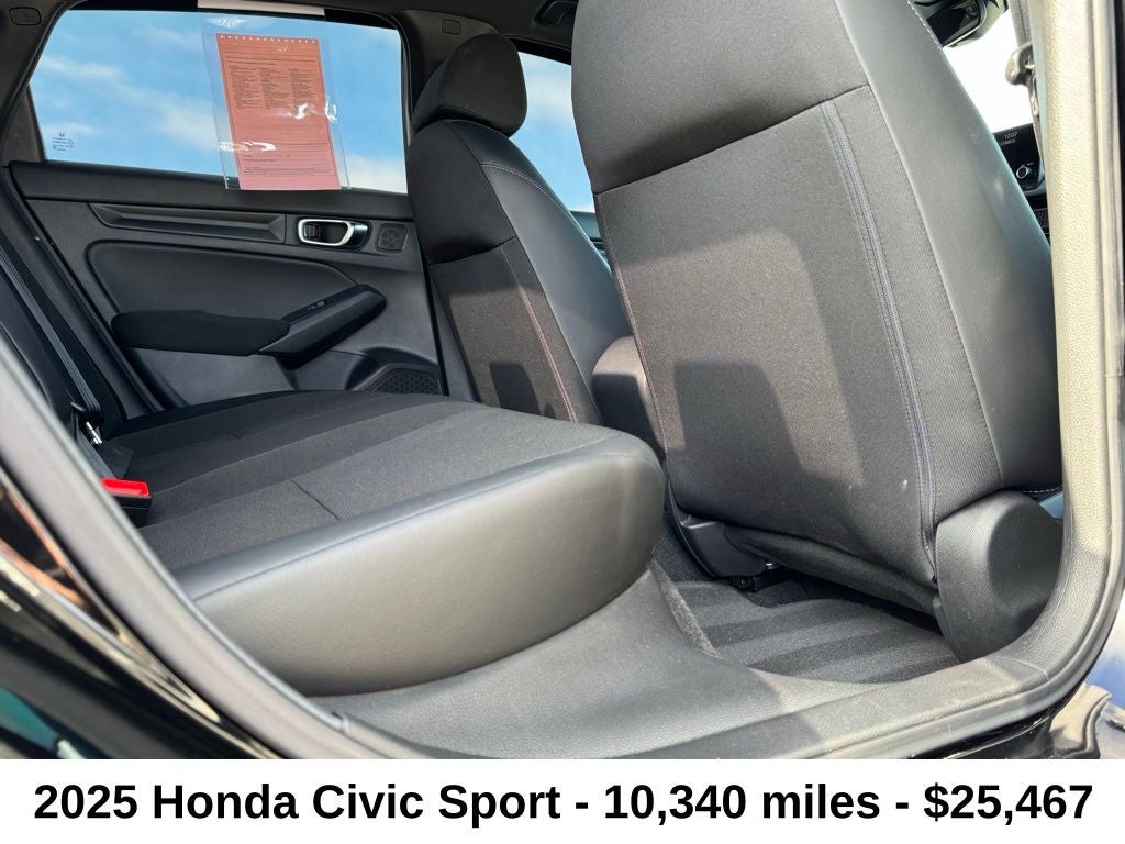 2025 Honda Civic Sport