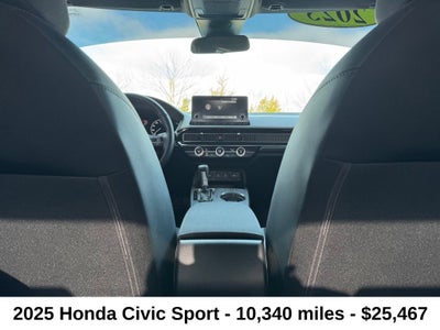 2025 Honda Civic Sport