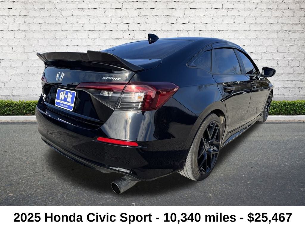 2025 Honda Civic Sport