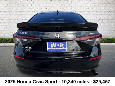 2025 Honda Civic Sport