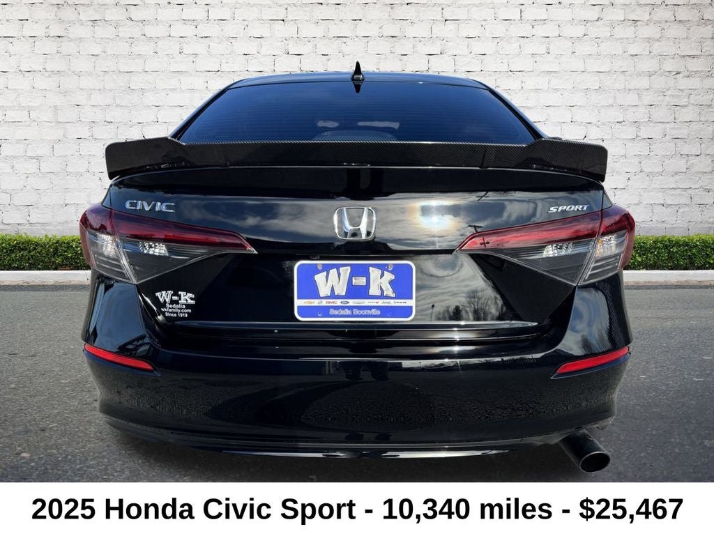 2025 Honda Civic Sport