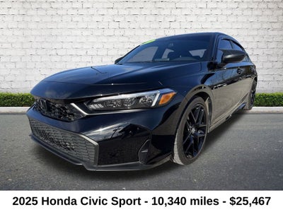 2025 Honda Civic Sport