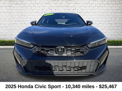 2025 Honda Civic Sport