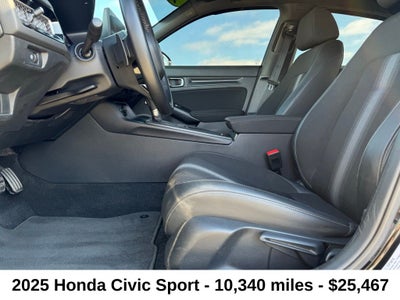 2025 Honda Civic Sport