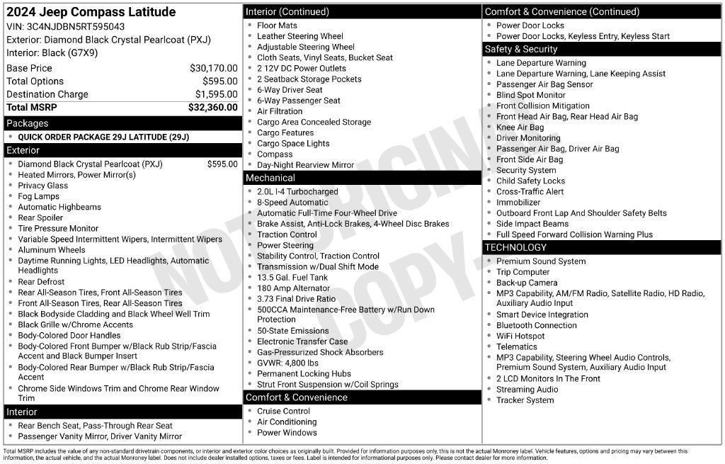 2024 Jeep Compass Latitude
