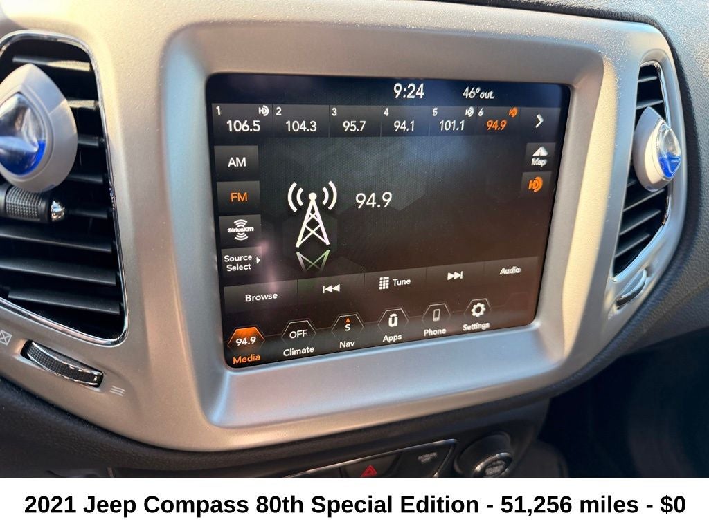 2021 Jeep Compass 80th Special Edition