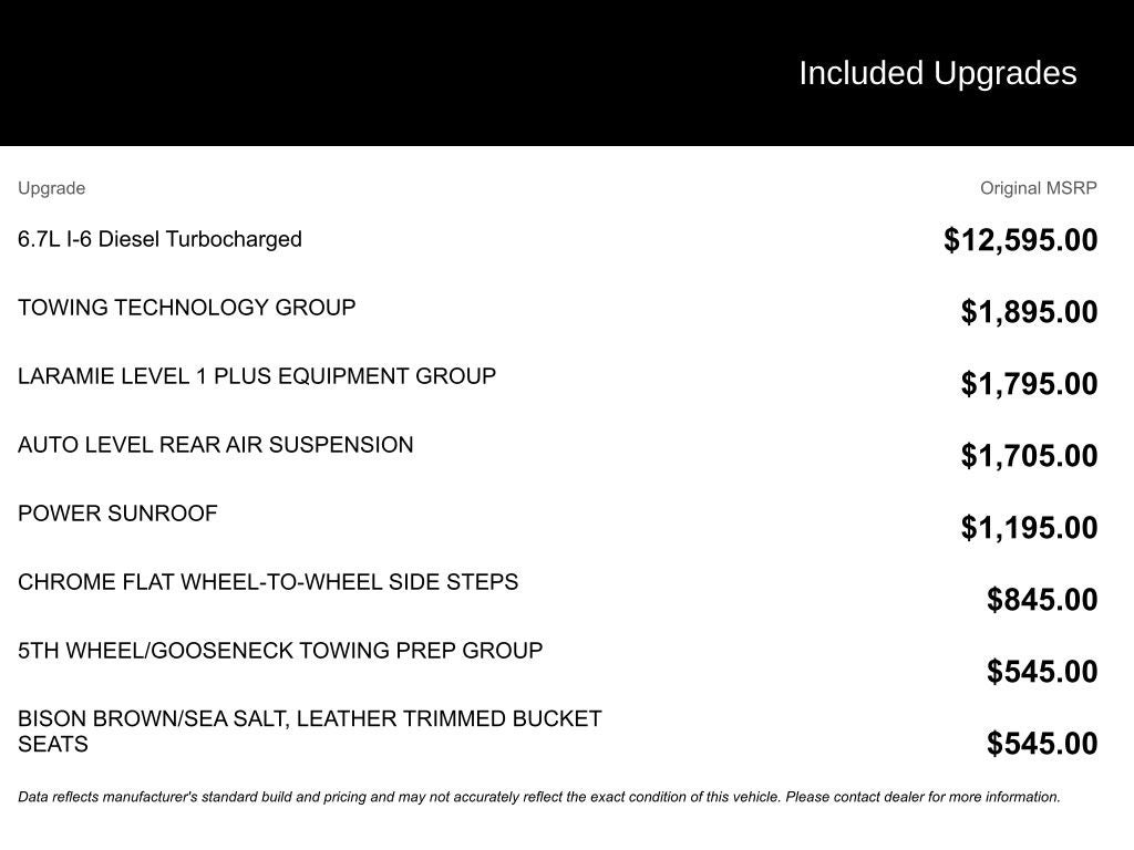 2025 RAM 3500 Laramie
