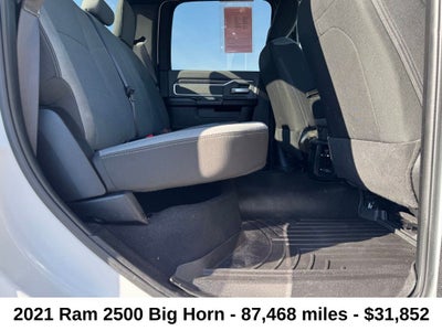 2021 RAM 2500 Big Horn