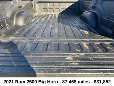 2021 RAM 2500 Big Horn