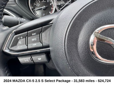 2024 Mazda Mazda CX-5 2.5 S Select Package