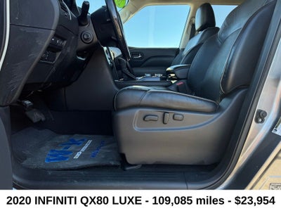 2020 INFINITI QX80 LUXE
