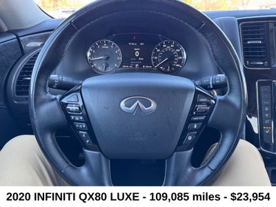 2020 INFINITI QX80 LUXE