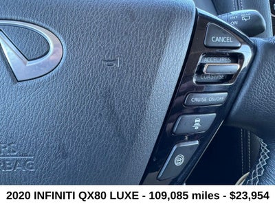 2020 INFINITI QX80 LUXE