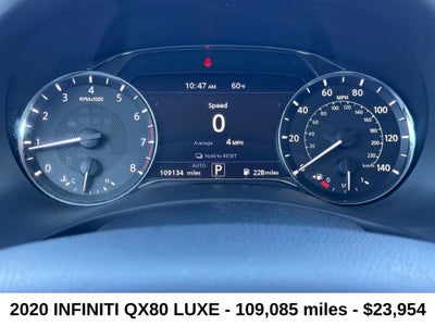 2020 INFINITI QX80 LUXE