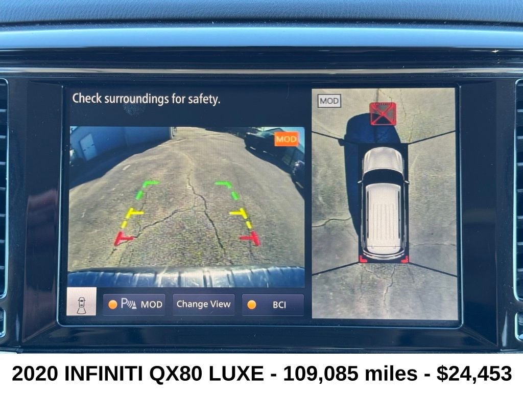 2020 INFINITI QX80 LUXE