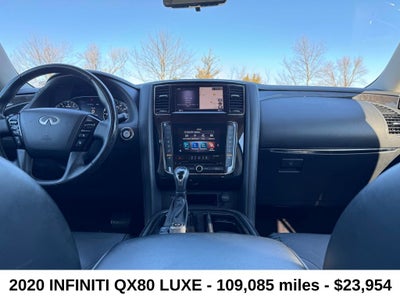 2020 INFINITI QX80 LUXE