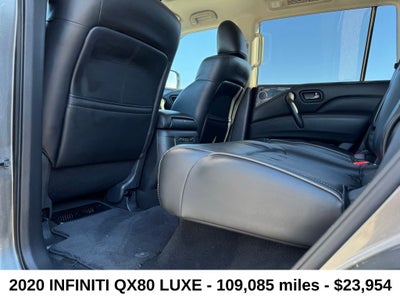 2020 INFINITI QX80 LUXE