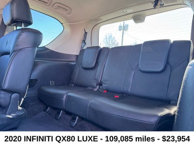 2020 INFINITI QX80 LUXE