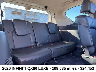 2020 INFINITI QX80 LUXE