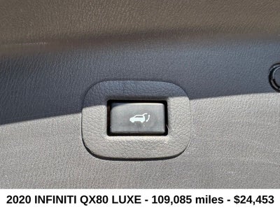 2020 INFINITI QX80 LUXE