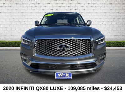 2020 INFINITI QX80 LUXE