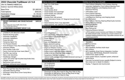 2022 Chevrolet TrailBlazer LS