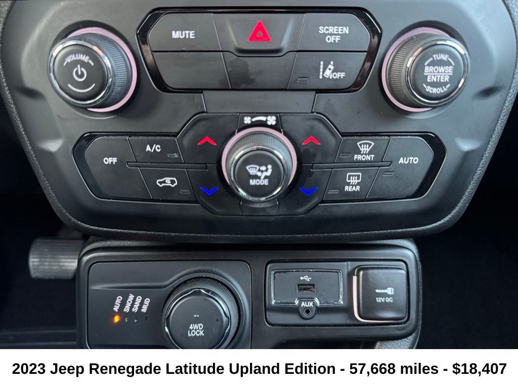 2023 Jeep Renegade Latitude Upland Edition