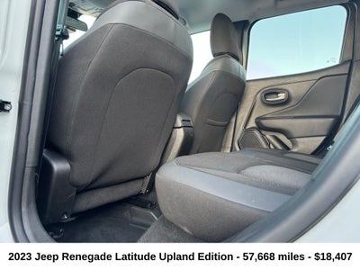 2023 Jeep Renegade Latitude Upland Edition