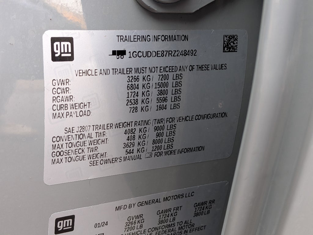 2024 Chevrolet Silverado 1500 LT