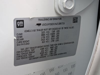 2022 Chevrolet Silverado 1500 LTD LTZ