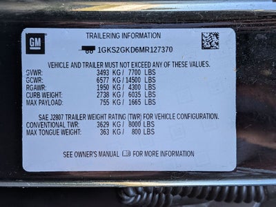 2021 GMC Yukon XL SLT