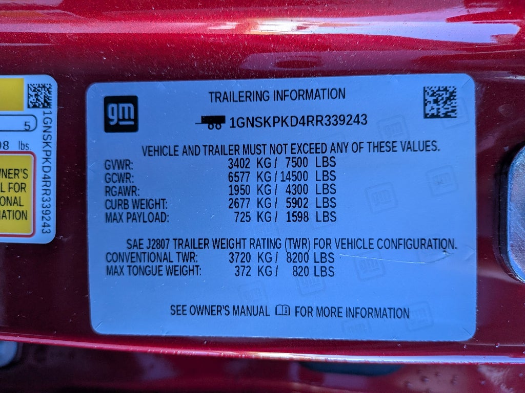 2024 Chevrolet Tahoe Z71