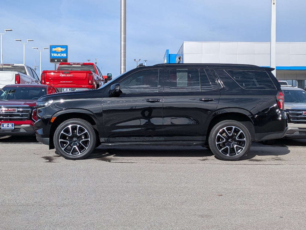 Used 2021 Chevrolet Tahoe RST with VIN 1GNSKRKTXMR310387 for sale in Kansas City