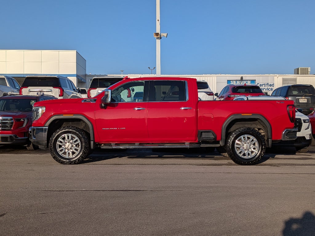 Used 2021 GMC Sierra 2500HD SLT with VIN 1GT49NE71MF161714 for sale in Kansas City