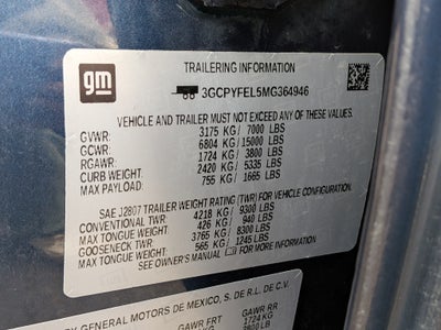 2021 Chevrolet Silverado 1500 LT Trail Boss