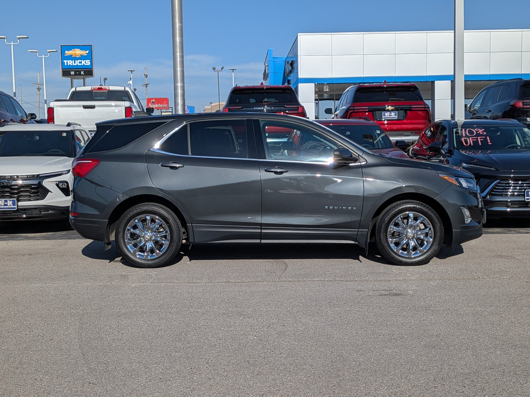 Used 2020 Chevrolet Equinox LT with VIN 3GNAXKEV6LS559671 for sale in Kansas City