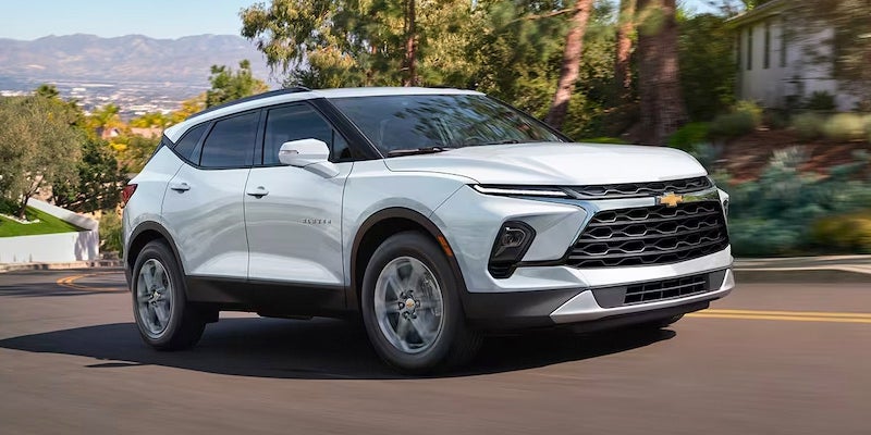 2024 Chevy Blazer white