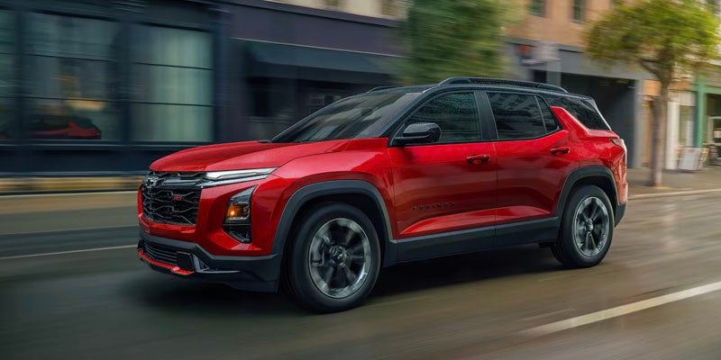 2025 Chevy Equinox red