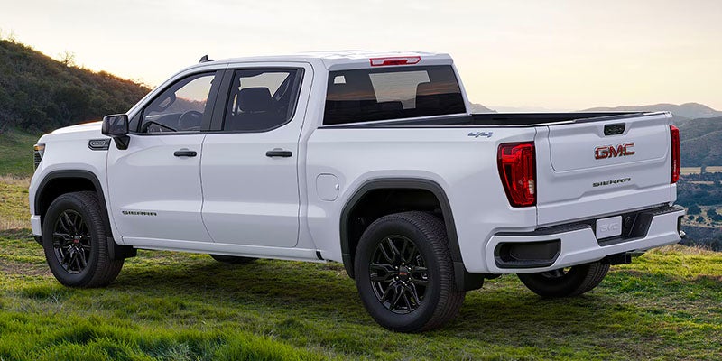 2025 GMC Sierra 1500 white on field