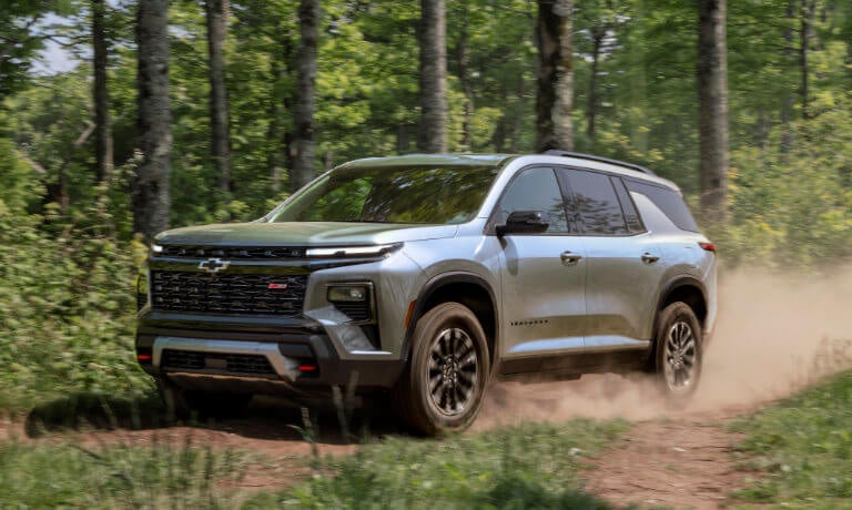 2026 Chevy Traverse driving offroad
