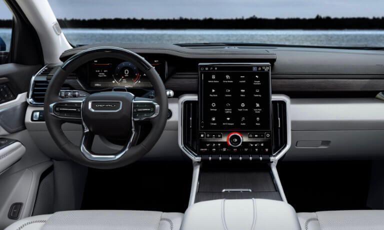 2026 GMC Acadia interior dashboard