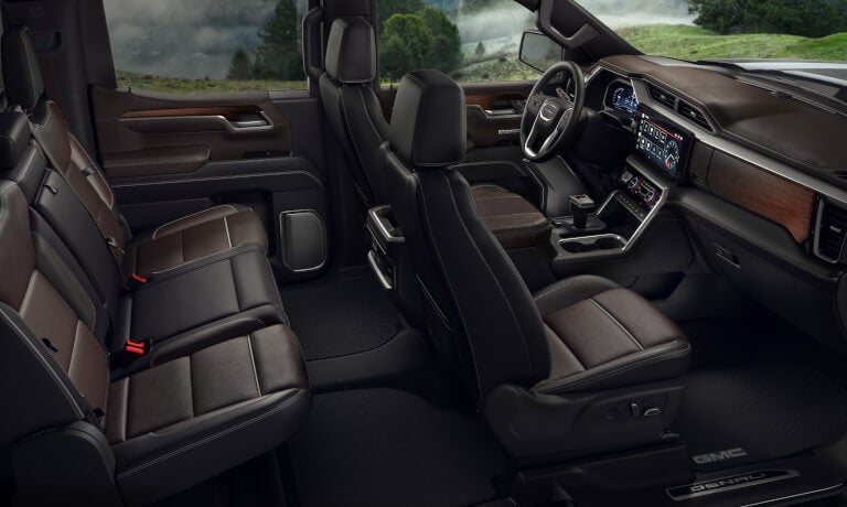 2026 GMC Sierra 1500 interior seating