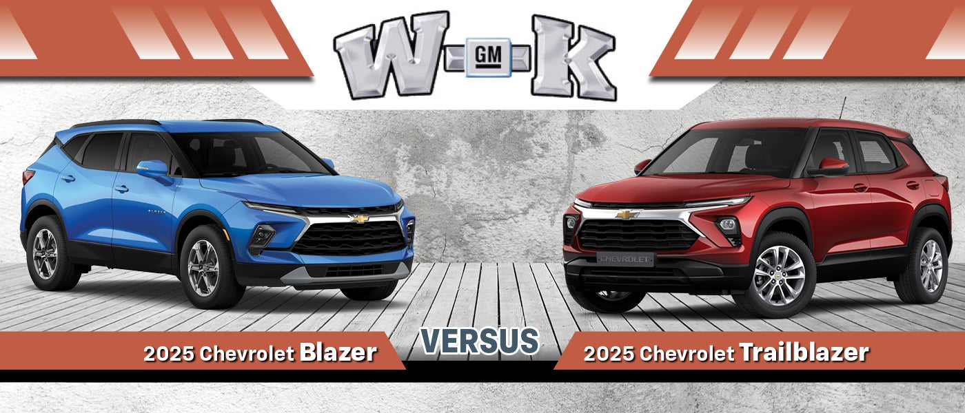 2025 Chevy Blazer vs. 2025 Chevy Trailblazer