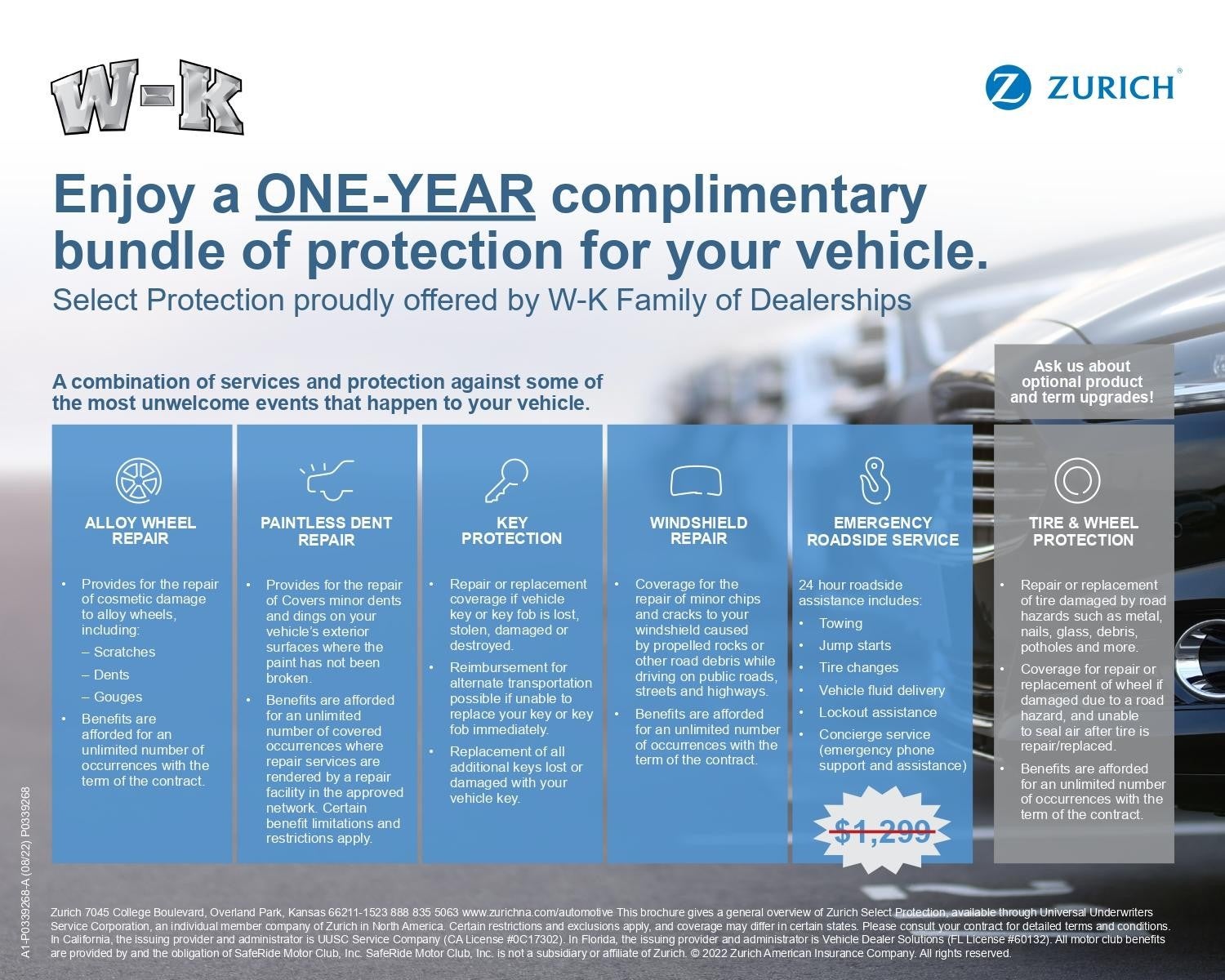 One year complimentary bundle | W-K Chevrolet Buick GMC in Sedalia MO